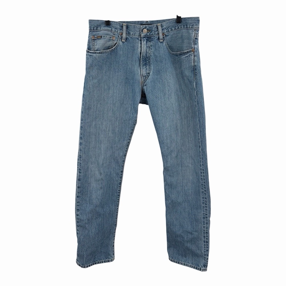 Polo Ralph Lauren Jeans Men 32x32 Fit: 32x30 Hampton Relaxed Straight Rope Dyed